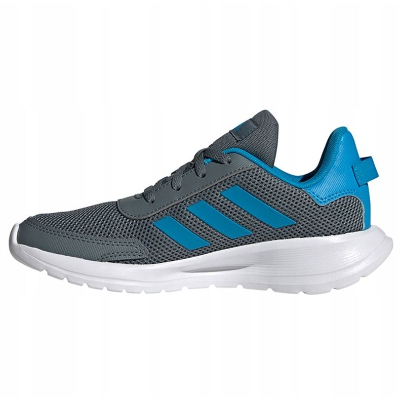 Sapatos infantis Adidas Tensaur Run K cinza-azul FY7289 1