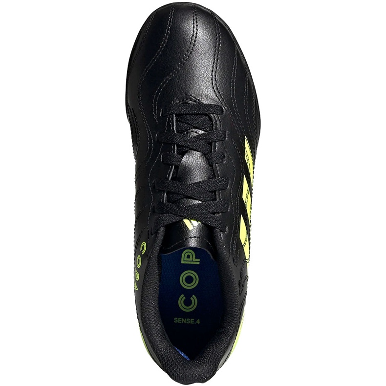 Chuteiras Adidas Copa Sense.4 Tf Junior FX1971 preto preto 1