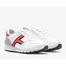 Sapatos esportivos femininos casuais brancos Lizabeth 1