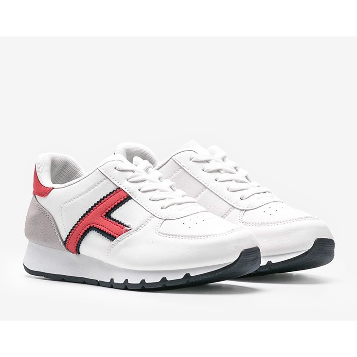 Sapatos esportivos femininos casuais brancos Lizabeth 1