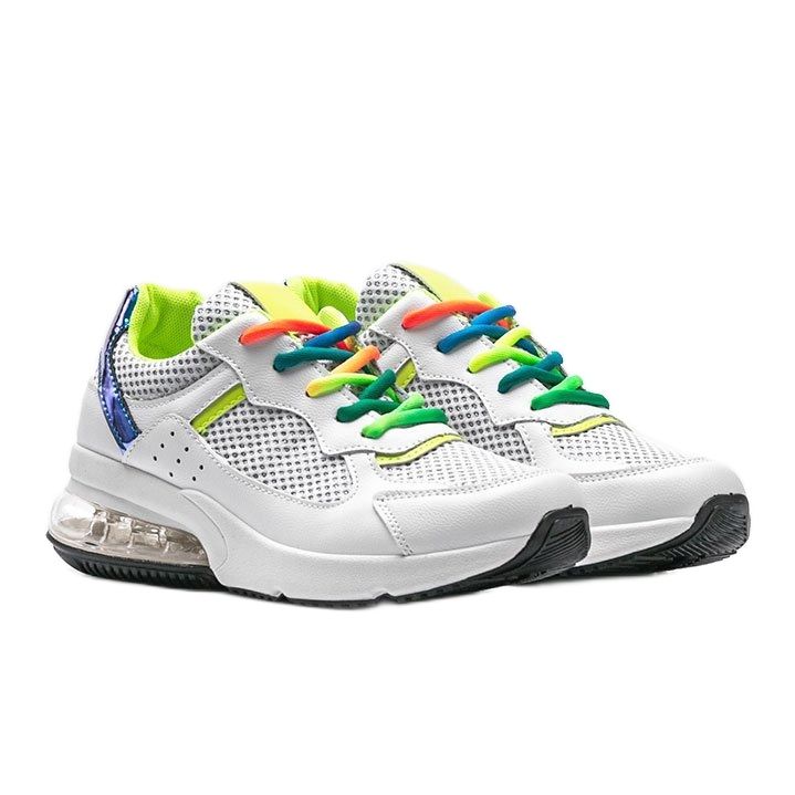 Sapatos esportivos femininos brancos Ashlee 1