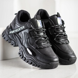 SHELOVET Tênis da moda primavera preto 2