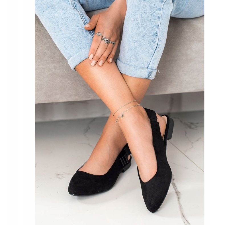 Sergio Leone Bombas deslizantes com arco preto 2