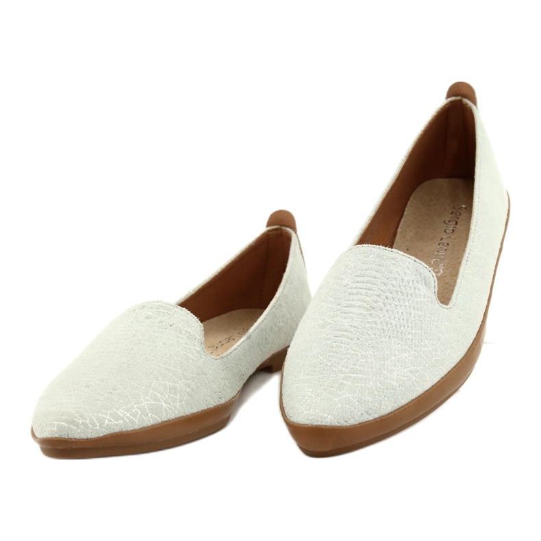 Sapatilhas Sergio Leone cinza prateado MK700 prata 1