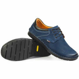 Kampol Sapatos casuais masculinos 11/54 azul marinho azul-marinho 1
