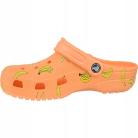 Crocs Classic Vacay Vibes Clog W 206375-801 laranja amarelo 5