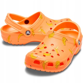 Crocs Classic Vacay Vibes Clog W 206375-801 laranja amarelo 3