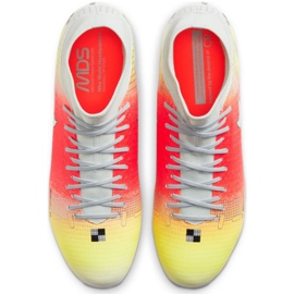 Nike Mercurial Superfly 8 Academy Mds FG / MG M CV0948 108 chuteiras vermelho laranja 1