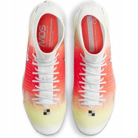 Chuteiras Nike Mercurial Superfly 8 Academy Mds Tf CV0952 118 vermelho, branco, amarelo laranja 1 Chuteiras Nike Mercurial Superfly 8 Academy Mds Tf CV0952 118 vermelho, branco, amarelo laranja 1