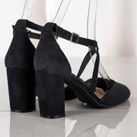 Bombas Com Fivela Sergio Leone preto 1