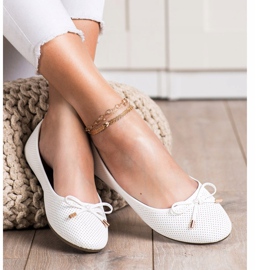 Clowse Bailarinas brancas branco 1