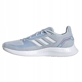 Sapatos femininos cinza adidas Runfalcon 2.0 FY5947 1