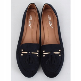 Mocassins azuis marinho feminino 9988-159 DK.BLUE azul marinho 1