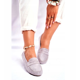 SEA Mocassim cinza Panay feminino 3