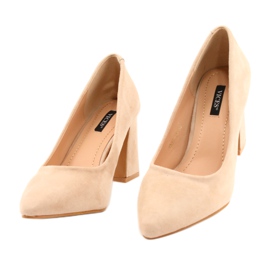 Vices Sapatos femininos Vícios 3337-43-l.beige bege 1