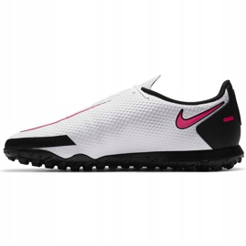 Chuteira Nike Phantom Gt Club Tf CK8469 160 branco 2