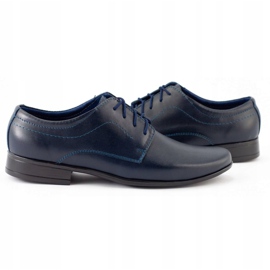 Lukas Sapatos de comunhão formal para crianças J1 azul marinho azul-marinho 2