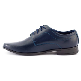 Lukas Sapatos de comunhão formal para crianças J1 azul marinho azul-marinho 3