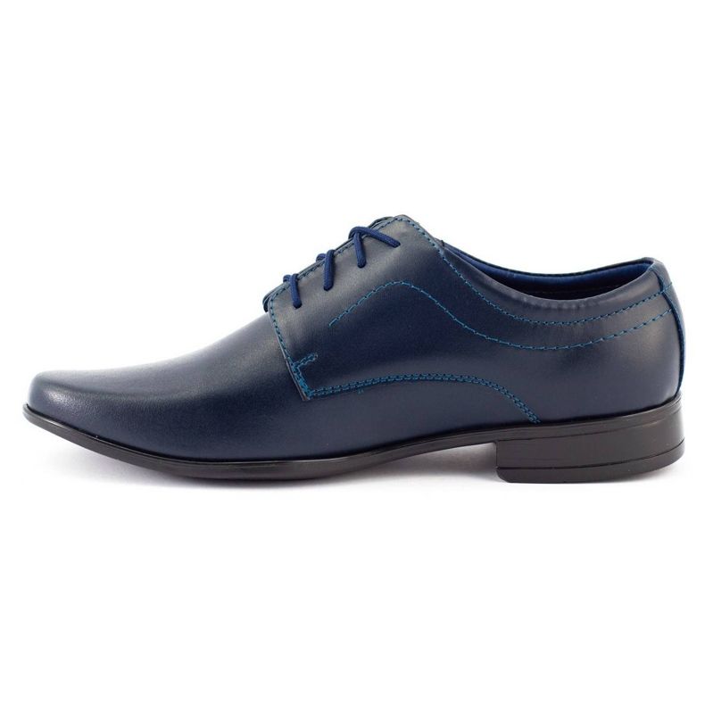 Lukas Sapatos de comunhão formal para crianças J1 azul marinho azul-marinho 3