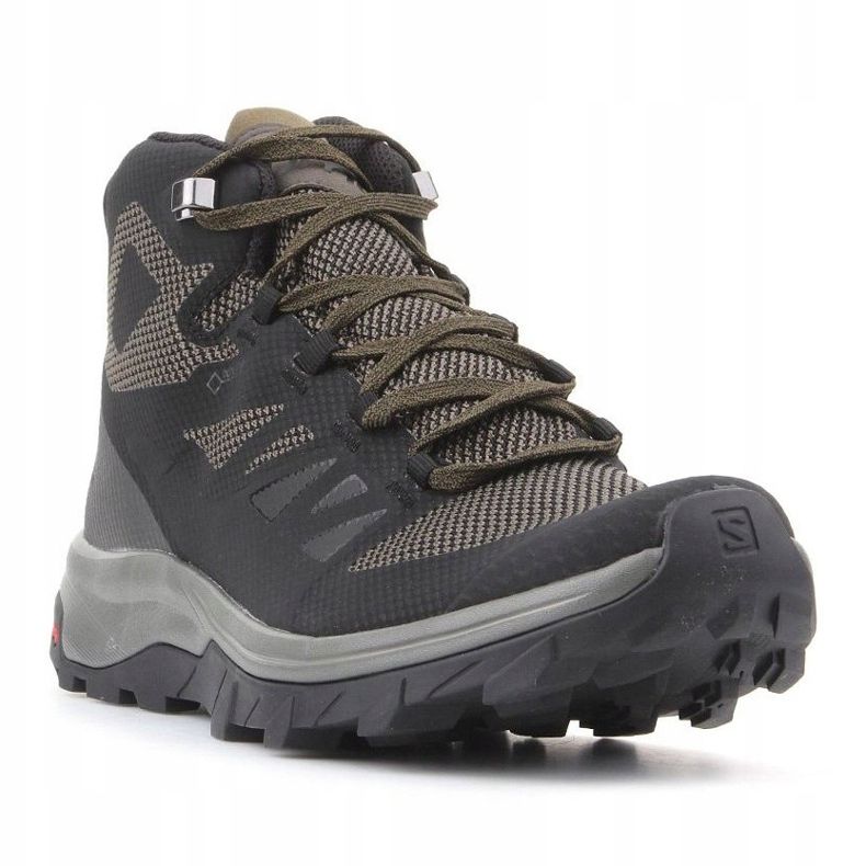 Salomon Outline Mid Gtx M 404763 preto 1