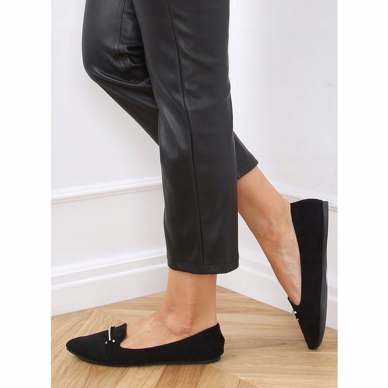 Mocassins amêndoas preto 3C-6 preto 2