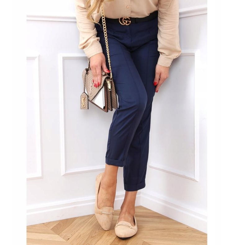 Mocassins bege amêndoa 3C-6 Damasco 2