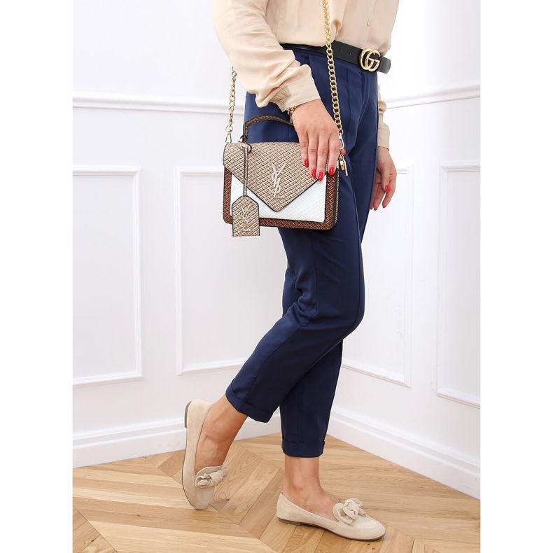 Mocassins bege feminino 9086 Bege 2