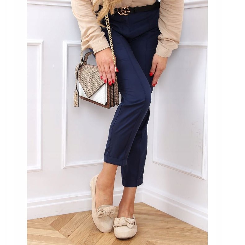 Mocassins bege feminino 9086 Bege 1