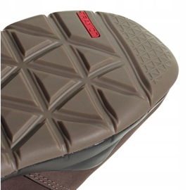 Sapatos de trekking adidas Anzit Dlx M FY4737 castanho 4