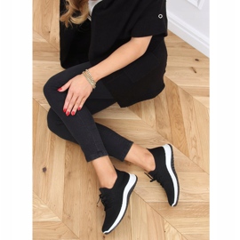 Black BL1817-SP Meias pretas calçados esportivos preto 2