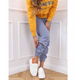 Tênis feminino branco e laranja A88-63 Orange 2