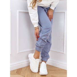 Sapatos esportivos brancos YL-45 Branco 1