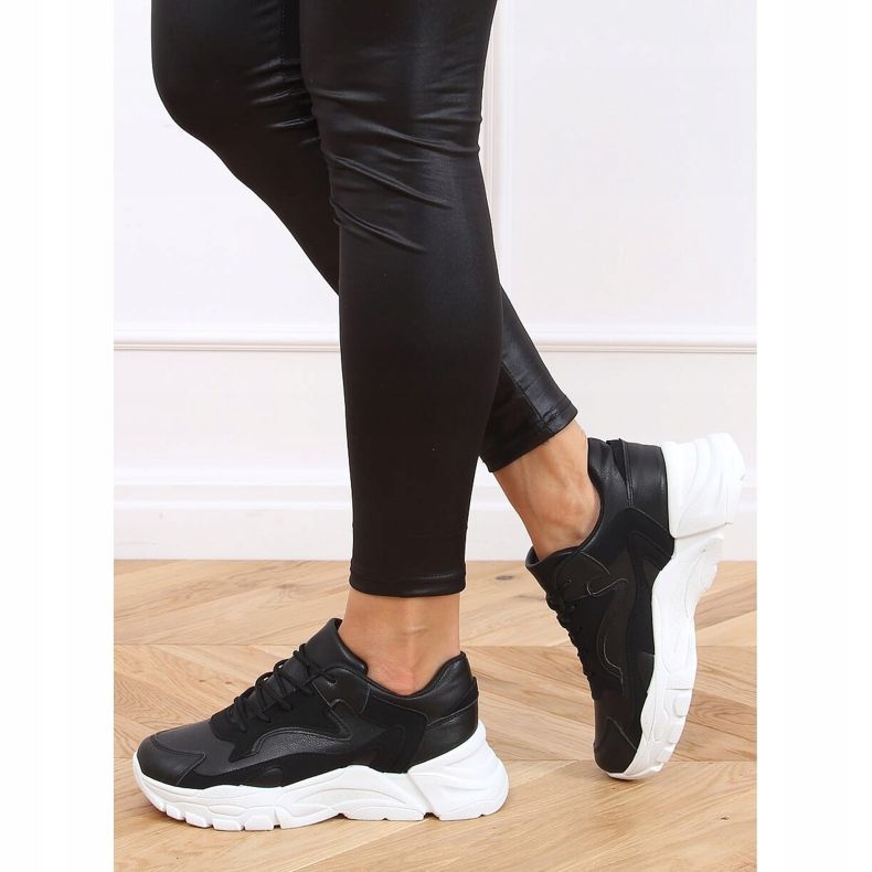 Sapatos esportivos pretos YL-45 Preto 2