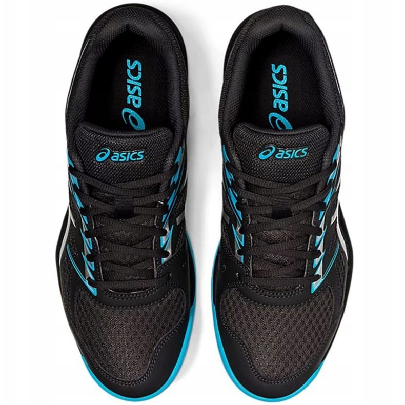 Tênis Asics Upcourt 4 M 1071A053 020 voleibol multicolorido preto 2