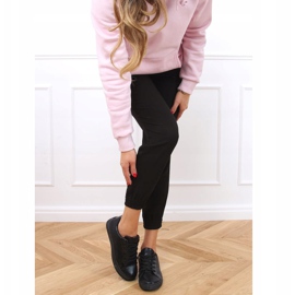 Tênis femininos negros A6021 Preto 1