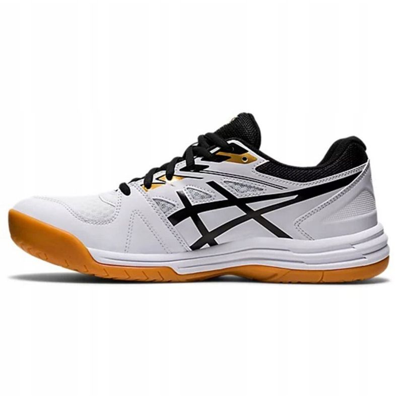 Tênis Asics Upcourt 4 M 1071A053 102 voleibol multicolorido branco 2