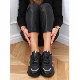 Sapatos esportivos Black 9933 Black preto 2