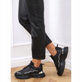 Sapatos esportivos Black 9933 Black preto 1