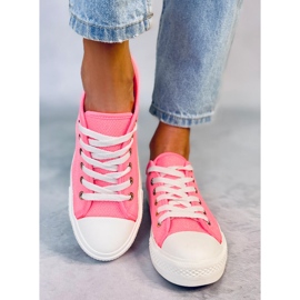 Tênis feminino rosa 3176 fúcsia 1