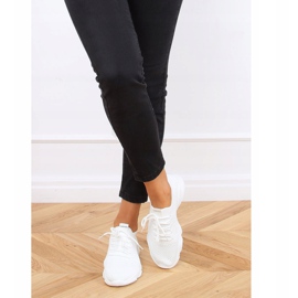 Branco FF-10 Meias brancas calçados esportivos 1