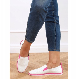 Tênis deslizante branco AA620 Fushia 2