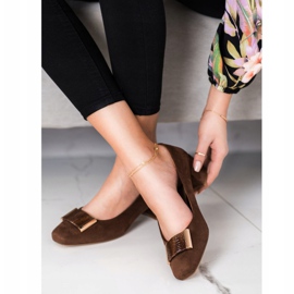 Bombas de salto baixo Sergio Leone marrom 2