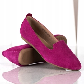 Filippo Lordes de couro clássicos rosa 1