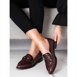 Sapatos Serpente Estampado Sergio Leone vermelho 1