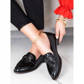 Sapatos Serpente Estampado Sergio Leone preto 1