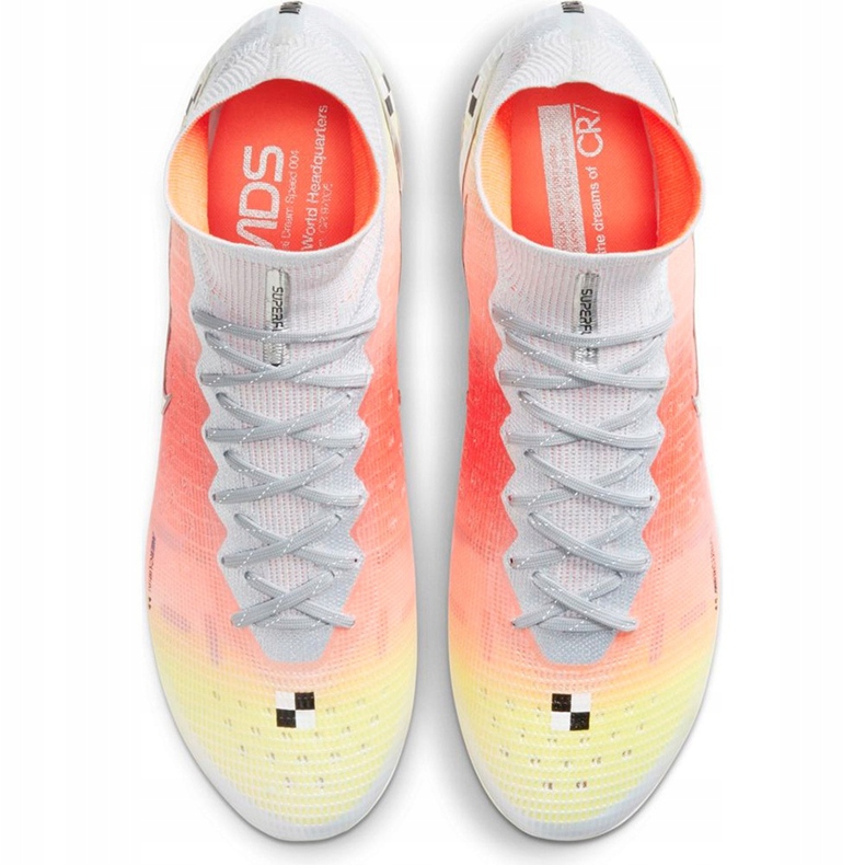 Nike Mercurial Superfly 8 Elite Mds Fg CV0959 108 chuteiras laranja 1
