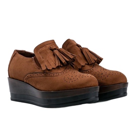 Sapatos de camurça marrom da Makenzie 1