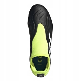 Chuteiras Adidas Copa Sense.3 Ll Fg Junior FX1982 preto amarelo 1