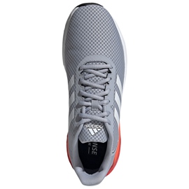 Sapatos masculinos Adidas Response Sr. cinza-vermelho FY9152 1