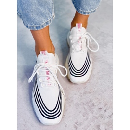 Meias esportivas brancas BX1820-SP BRANCO / PRETO 2